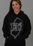Area Code Pullover in Black