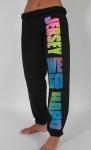 'We Go Hard' Sweats - Multicolor